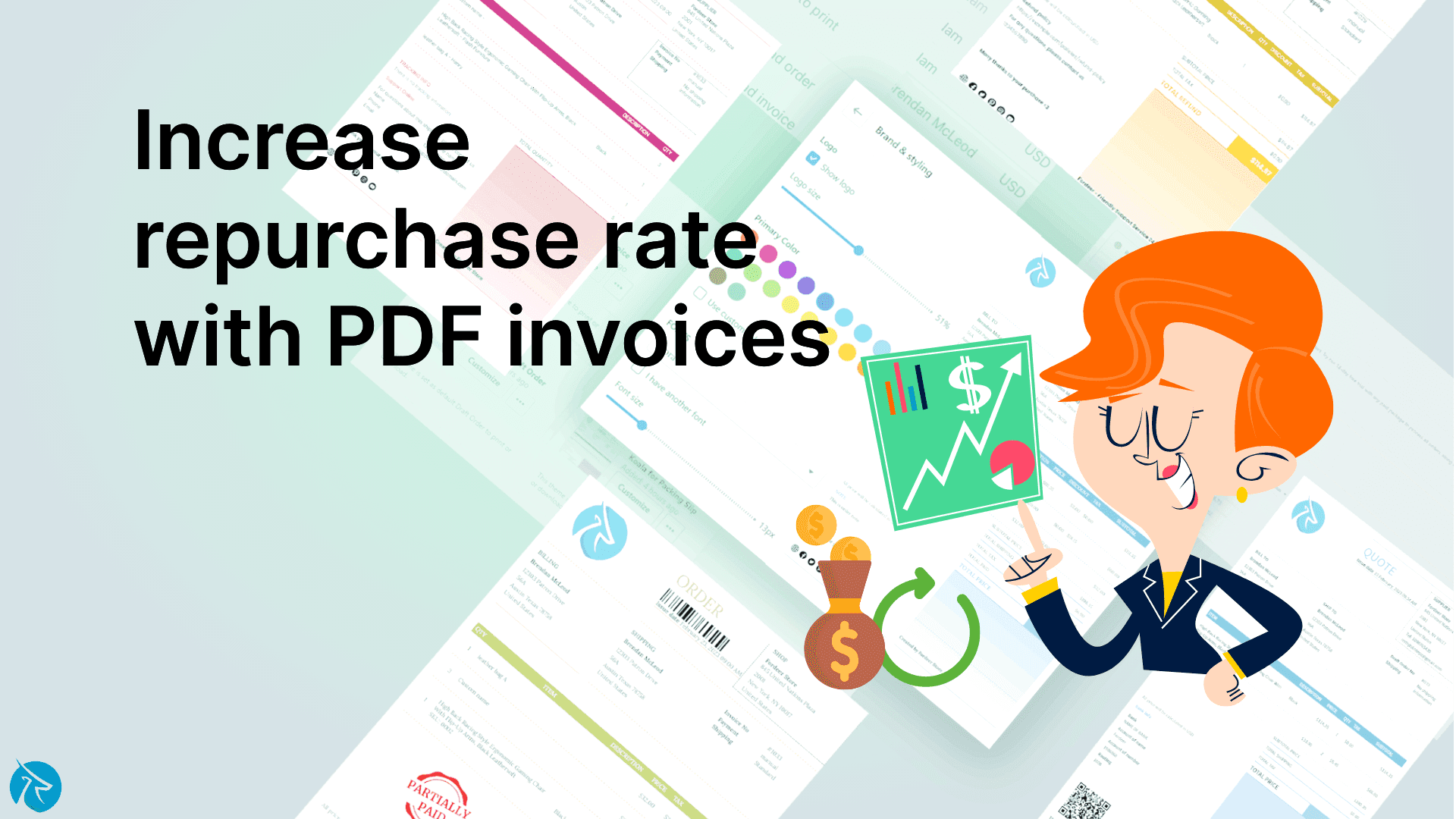 Take advantage of PDF invoices to increase the repurchase rate