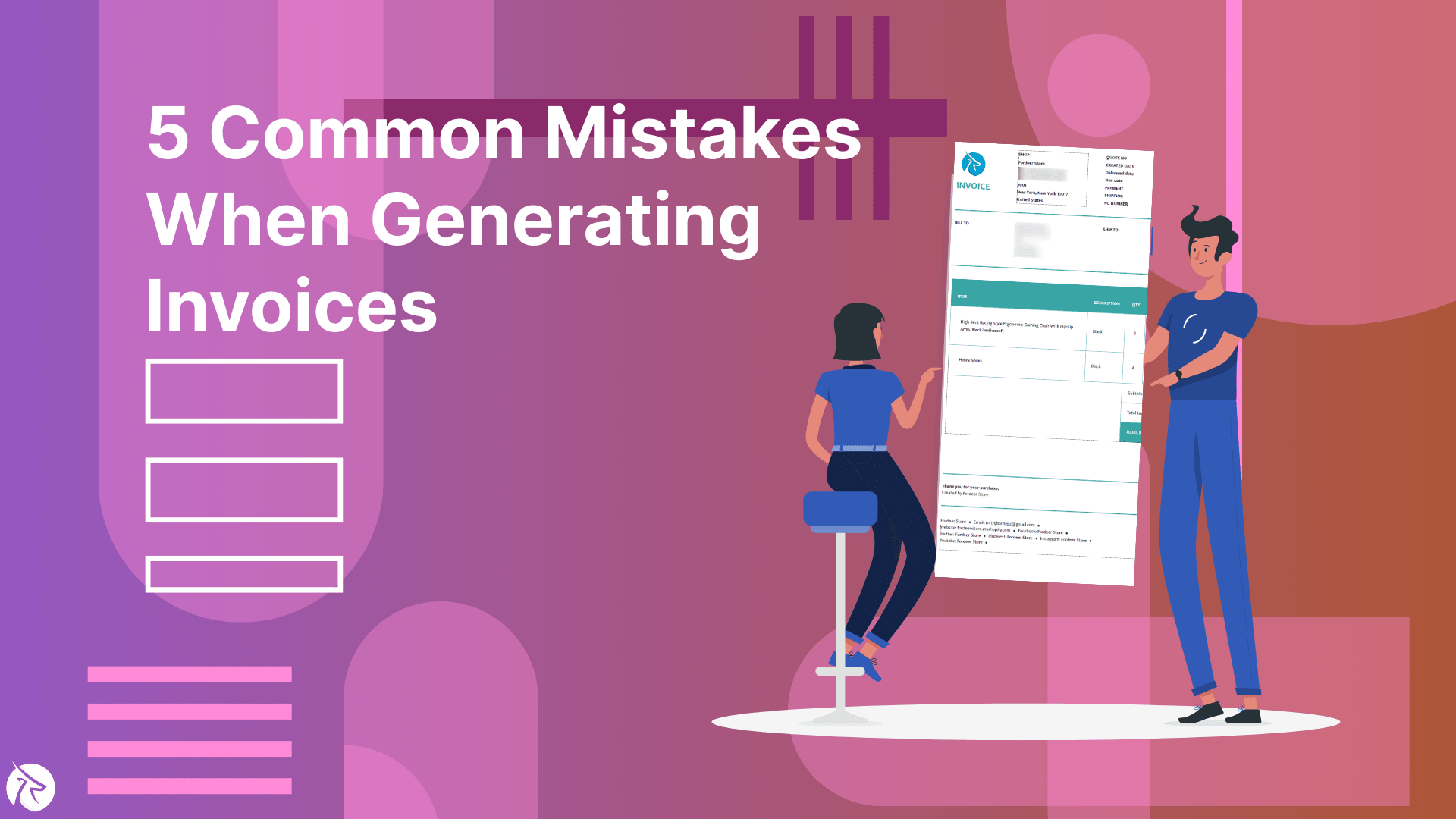 Top 5 Common Mistakes to Avoid When Generating Invoices for Your Shopify Store