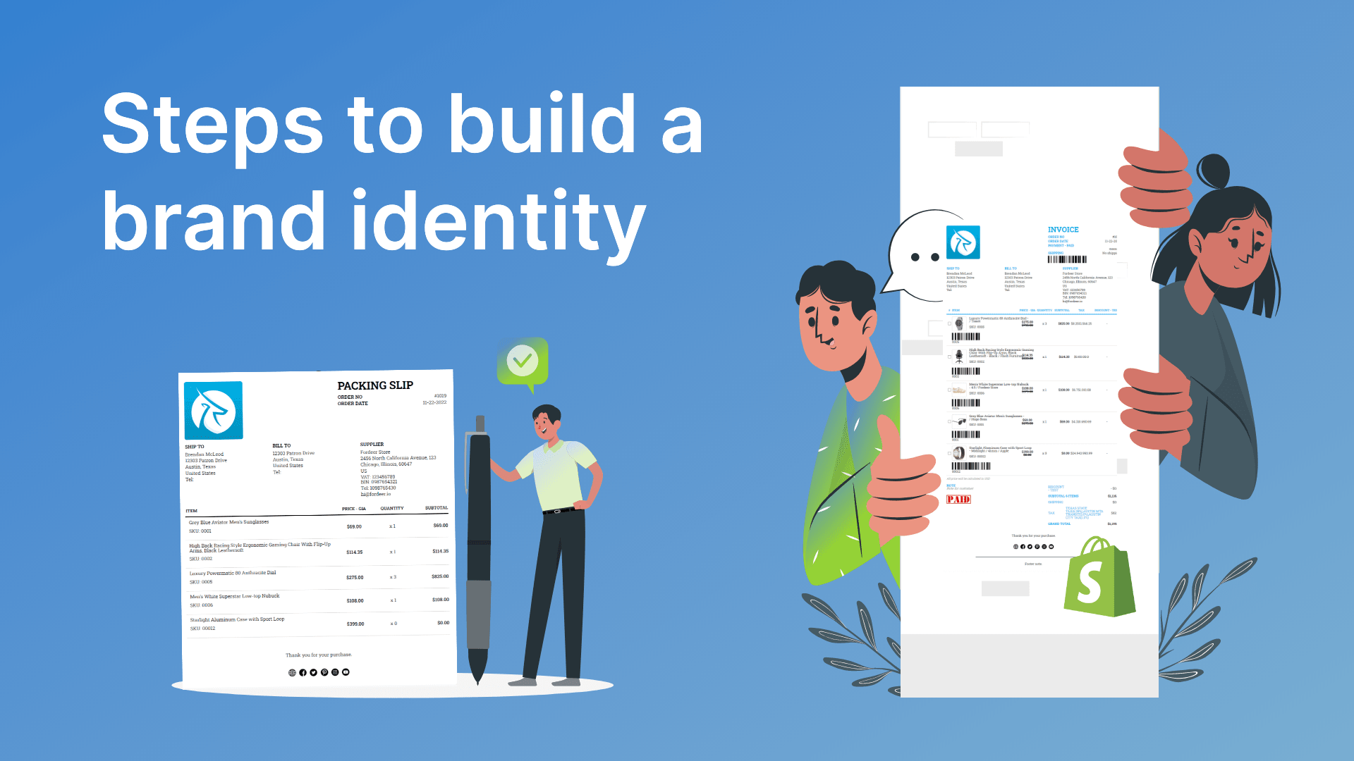 Steps for Shopify beginners to build a brand identity