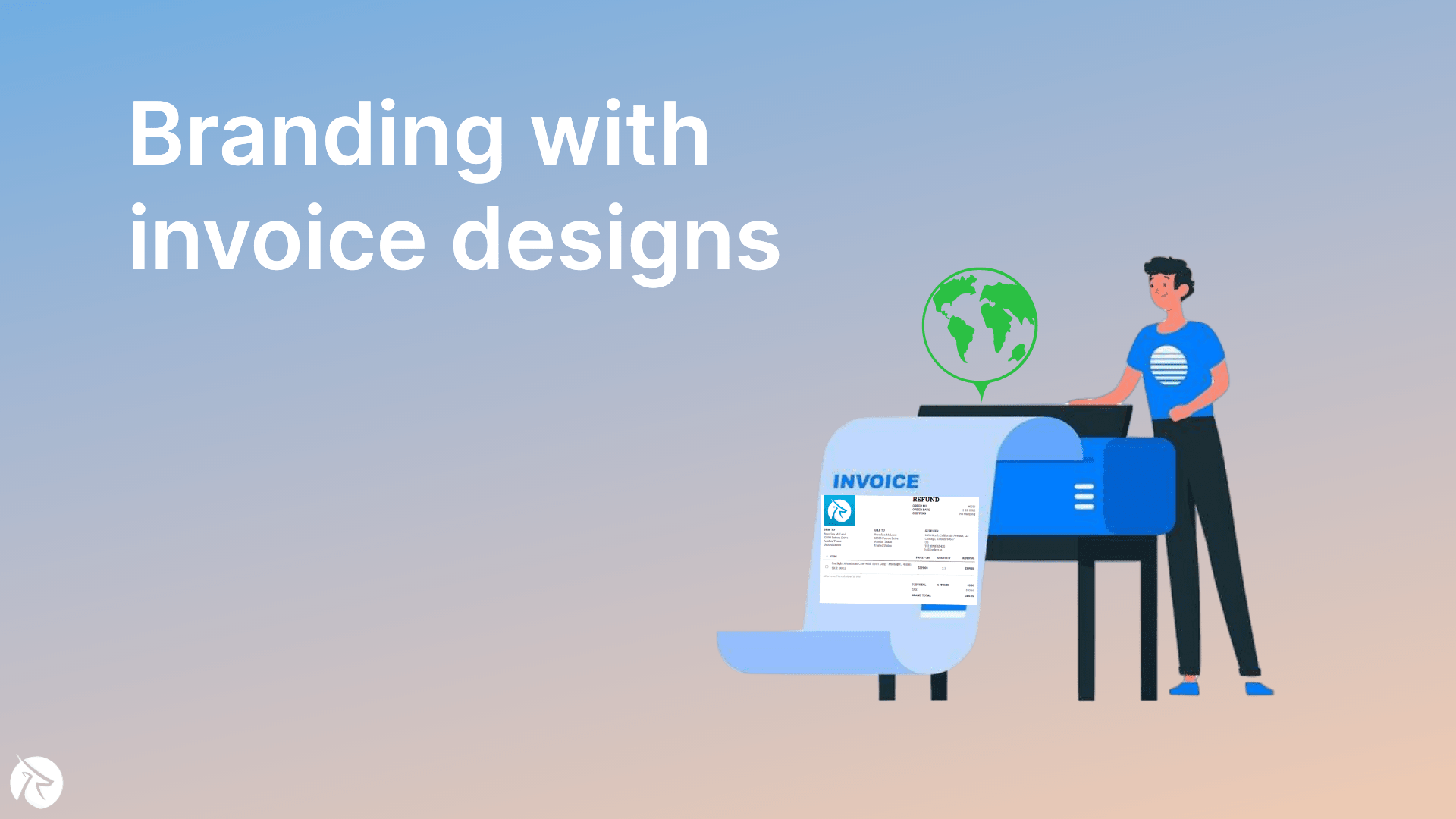 How to improve your business brand with invoice designs?