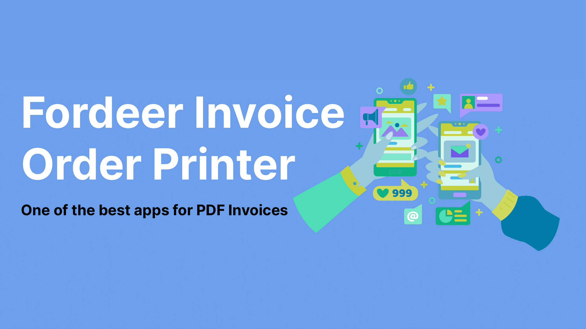 Fordeer Invoice Order Printer (FIOP) - one of the best apps for PDF Invoices