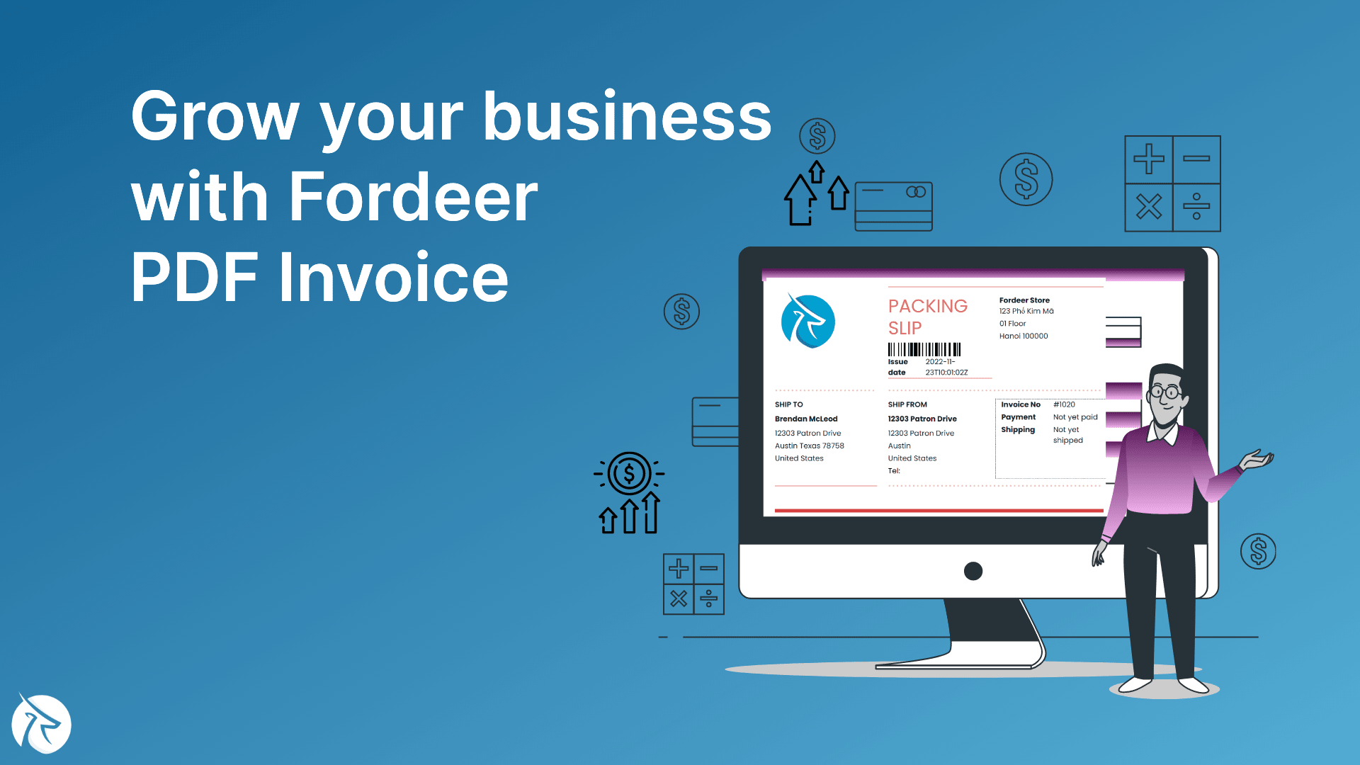 Grab the chance and grow your business with Fordeer